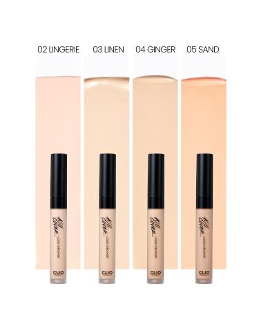 CLIO Long-Lasting Smooth Texture Concealer CLIO Kill Cover Liquid Concealer (05 Sand)