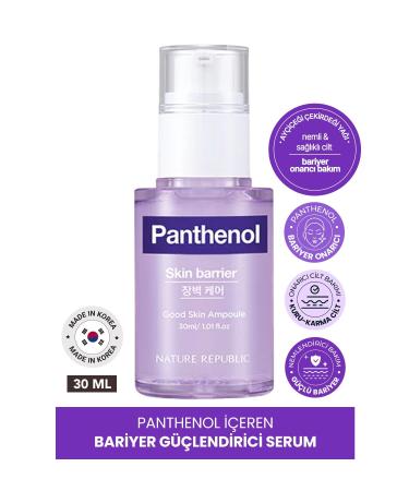 Nature Republic Skin Barrier Strengthening Serum Nature Republic Good Skin Panthenol Ampoule