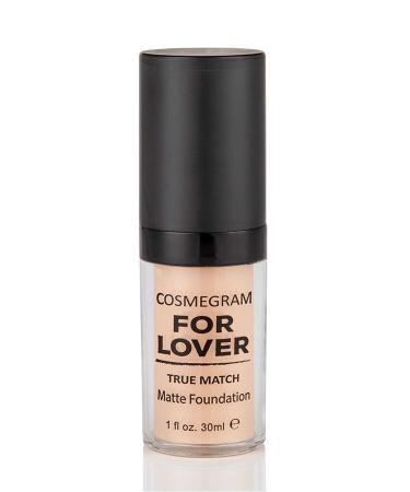 Cosmegram Matte Foundation - For Lover Matte Foundation Nude No:2 Medium Skin 30 ml 8680652023126