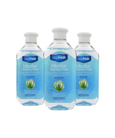 Deep Fresh Micellar Make-Up Remover Water 3 X 400 Ml