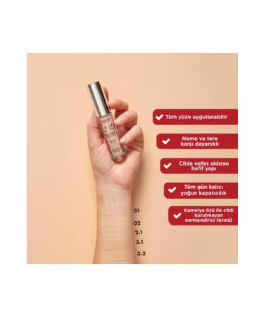 Deborah 24Ore All Over Concealer Waterproof 2.1 Light - Buy Online on GoSupps.com