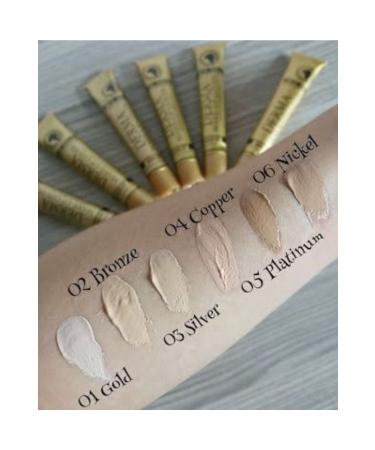 Derma New Well Derma Makeup Cover Intensive Concealer Foundation 02 Bronze 30 ml