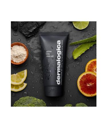 Dermalogica Active Clay Cleanser - Balancing Prebiotic Facial Cleanser for Oily Skin 150 ml Clay and Charcoal - Buy Online on GoSupps.com