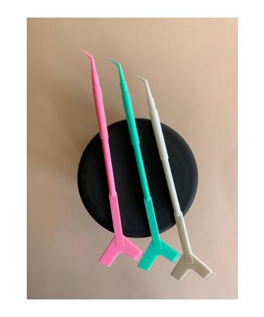 DFCOSMETICS 3 Color Eyelash Lifting Scanning Applicator Lifting Pusher - 3 Pieces