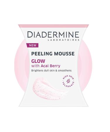 Diadermine Glow Acai Grape Brightening Balancing Natural Peeling Mousse 75 Ml