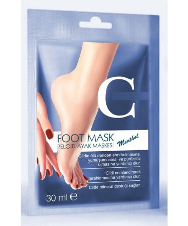Kastore 3 Pieces Foot Care Mask Dead Skin Exfoliating Foot Heel Softening Moisturizing 30mlx3