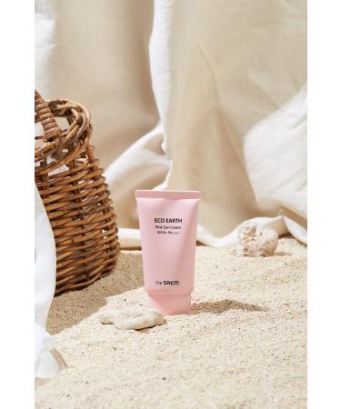 The Saem Tone Balancing Radiant Sunscreen 50g - Eco Earth Pink Sun Cream SPF 50+ & PA++++ - Buy Online on GoSupps.com