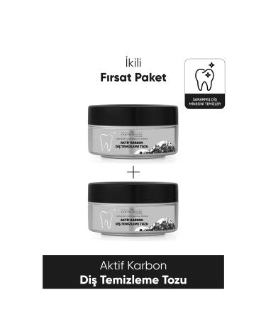 docteur blanc 2-pack opportunity - Active Carbon Teeth Cleaning Powder 2x 50 G
