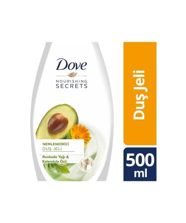 Dove Avocado Oil & Calendula Extract Shower Gel 500 Ml