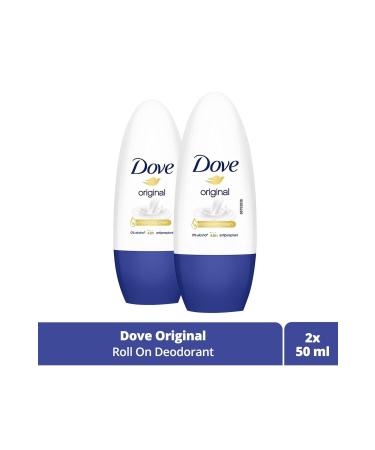 Dove Original Women Roll-on 50 Ml X 2