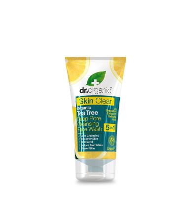Dr. Organic Deep Pore Cleansing Pore Cleanser Organic Facial Cleansing Gel 125ml