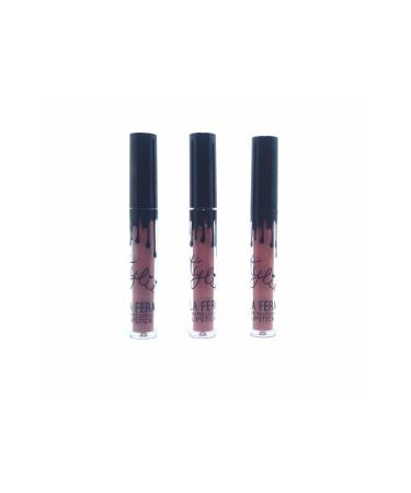 DREAM MOMENT KYLIE LIQUID MATTE LIPSTICK 3-PIECE NO: 10