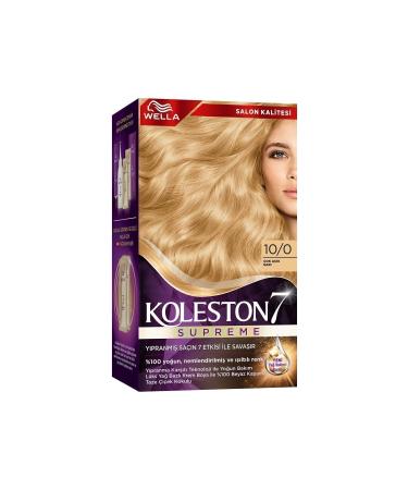 Wella Koleston Supreme Kit Hair Dye 10/0 Very Light Blonde - Buy Online on GoSupps.com
