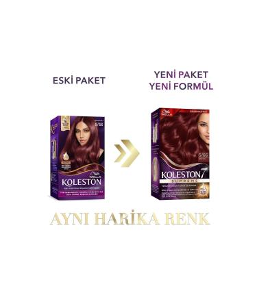 Wella Koleston Supreme Kit Hair Dye 5/66 Wine Red