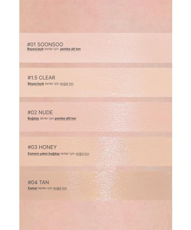 Amuse Dew Jelly Vegan Cushion Spf 38 Pa (KORENDY) Birch Water & Panthenol Concealer 15g #01 Soonsoo - Buy Online on GoSupps.com