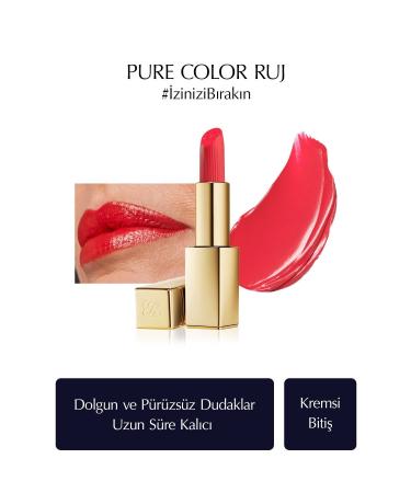 Estee Lauder Lip Gloss Creamy Lipstick- 3.5gr -330 Impassi oned Passi .220