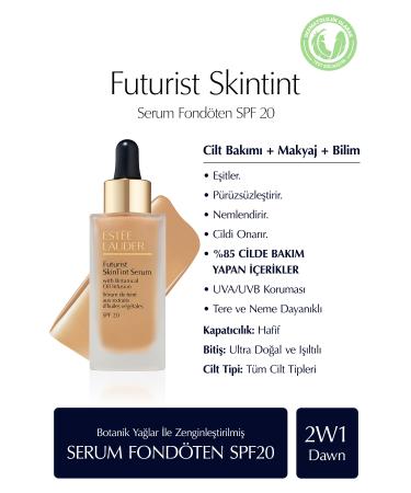 Estee Lauder Moisturizes Instantly 30 ml Spf20 Color 2w1 Dawn Natul Nb 639