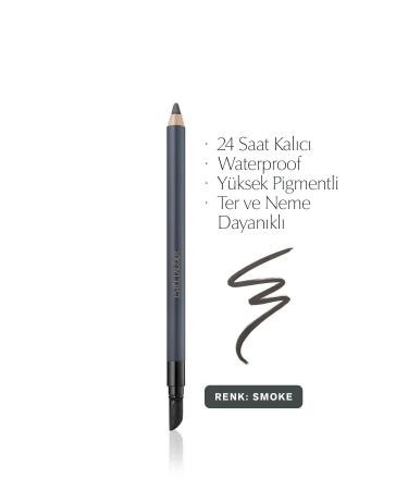 Estee Lauder Eye Pencil - Double Wear 24 Hour Waterproof Gel Eye Pencil -05 SMOKE 1.2gr