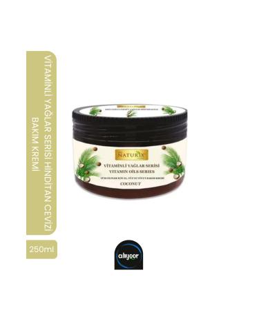 Naturix Vitamin Oil Series Coconut Essence Hand Face Body Cream 250 ml Coconut Oil