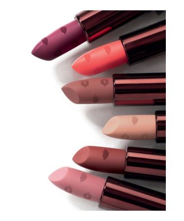 Faberlic Glam Team Semi Matte Lipstick VELVET KISS - Beige Brown