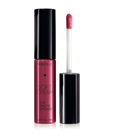 Faberlic Soft Cream Liquid Matte Lipstick Shade "Silky Light Pink"