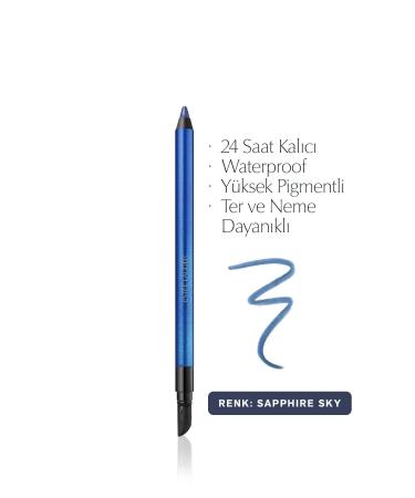 Estee Lauder Eye Pencil - Double Wear 24 Hour Waterproof Gel Eye Pencil -06 Sapphire Sky