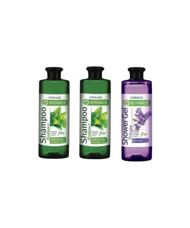 Farmasi Botanics Nettle Essence Shine Shampoo-500ml 4 Pieces