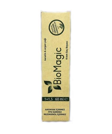BioMagic Ammonia-Free Cream Hair Dye 60 ml 7.11 - Intense Ash Blonde