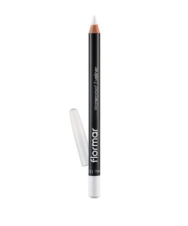 FLORADA Flormar Waterproof Matte Eyeliner (WHITE) - Waterproof Eyeliner - 113 Pure White