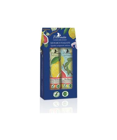 Florinda Mosaic White Fig 30 ml and Coastal Lemon 30 ml Shower Shampoo Set of 2