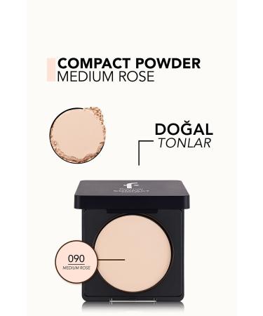 Flormar Intense Pigment Compact Powder - Compact Powder - 090 Medium Rose - 8682536051309 - Buy Online on GoSupps.com