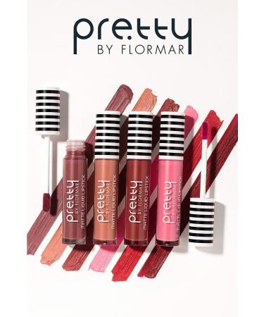 Flormar Intense Pigmented Matte Liquid Lipstick - Pretty Matte Lipstick - 009 Fierce Cherry- 8690604462797 - Buy Online on GoSupps.com
