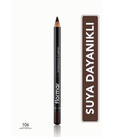 Flormar Waterproof Eyeliner - Dark Brown Waterproof