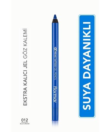 Flormar Waterproof Matte Gel Eyeliner Pencil That Allows You to Create Eye-Catching Looks - 006 eleg.1285