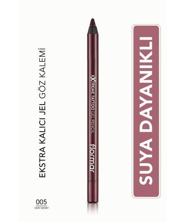 Flormar Permanent Eye Pencil That Moves Easily on Skin and Creates Smooth Lines-005 eleg.1323