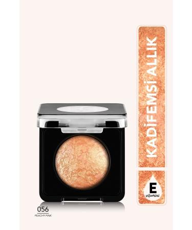 Flormar Soft Texture Illuminating Powder Blush That Spreads Without Leaving a Trace on the Skin 056 Peachy eleg.3274