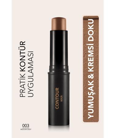 Flormar Soft Texture Stick Contour (DARK TONE) - Stick Contour - 003 Medium Deep - 8690604554874