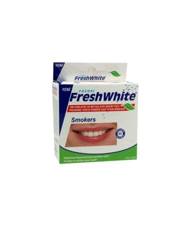 Fresh White Teeth Polishing Powder 50 gr 3 Pack - Buy Online on GoSupps.com