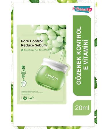 Frudia Green Grape Pore Control Face Mask 3 Pieces - Buy Online on GoSupps.com