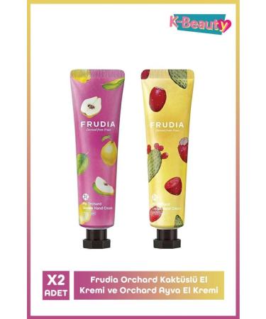 Frudia Orchard Cactus Hand Cream and Orchard Quince Hand Cream