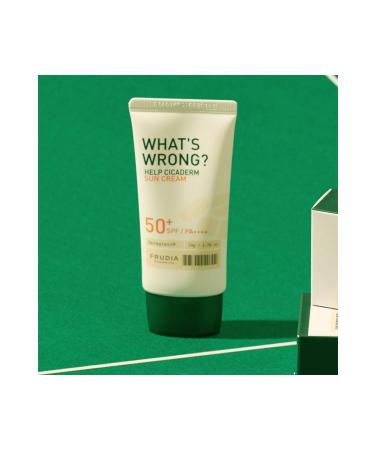 Frudia What's Wrong Cicaderm Sun Cream Spf50 50g - Buy Online on GoSupps.com