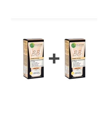 Garnier bb cream medium tone 2 pack 18 ml