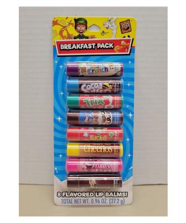 General Mills Breakrast Pack 8 Flavored Lip Balms 27.2 gr