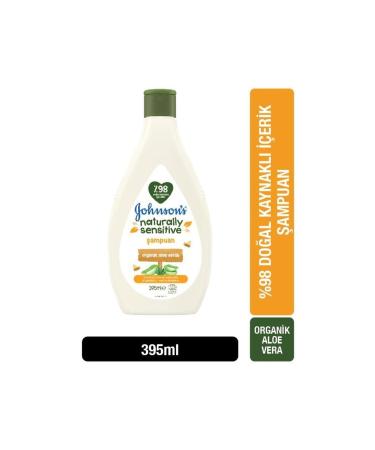 Johnson's Baby Natural Organic Shampoo 395ml MehDem61