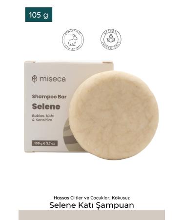 miseca Selene Solid Shampoo Sensitive Skin and Children 105 g