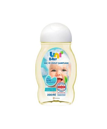 Uni Baby Hair and Body Shampoo 200ml