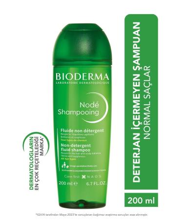 Bioderma Node Fluid Shampoo Detergent-Free Hair Care Shampoo 200 ml