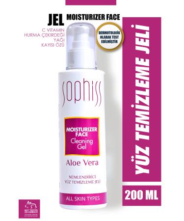 Sophiss Aloe Vera Extract Facial Cleansing Gel 200 ml