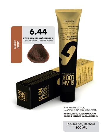 glam look Glamlook Permanent Hair Dye 100 ml Dark Blonde Intense Copper
