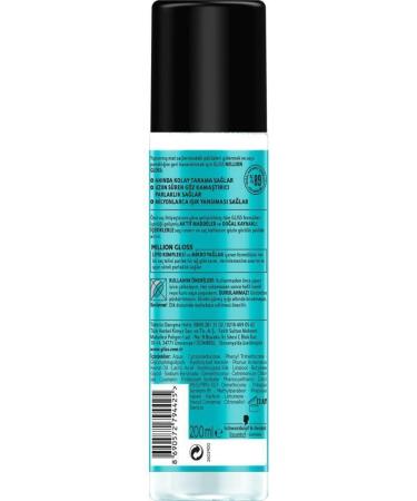 Gliss Million Gloss Intense Shine Leave-In Liquid Hair Conditioner 200 ml X 3 Pieces - Buy Online on GoSupps.com